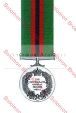 Load image into Gallery viewer, New Zealand General Service 2002 Afghanistan - Solomon Brothers Apparel