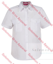 Load image into Gallery viewer, Pilot Epaulette Shirt Ladies Short Sleeve - Solomon Brothers Apparel

