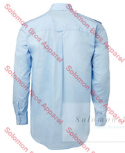 Load image into Gallery viewer, Pilot Epaulette Shirt Mens Long Sleeve - Solomon Brothers Apparel