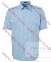 Load image into Gallery viewer, Pilot Shirts Epaulette Mens Short Sleeve - Solomon Brothers Apparel