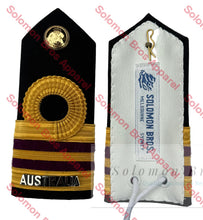 Load image into Gallery viewer, R.A.N. Lieutenant Commander Marine Engineer Officer Shoulder Board Shoulder Insignia