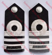 Load image into Gallery viewer, R.a.n. Lieutenant Commander Police Shoulder Board Insignia
