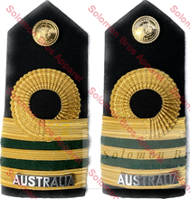 Load image into Gallery viewer, R.a.n. Lieutenant Commander Weapons Electrical Engineer Shoulder Board Insignia