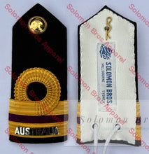 Load image into Gallery viewer, R.A.N. Lieutenant Marine Engineer Officer Shoulder Board Shoulder Insignia