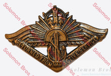 Load image into Gallery viewer, Returned From Active Service Badge ( Current, WWI & WWII ) - Solomon Brothers Apparel