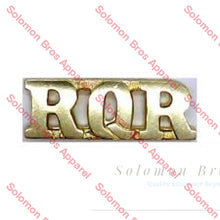 Load image into Gallery viewer, Royal Queensland Regiment Badge Shoulder Medals