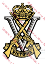 Load image into Gallery viewer, Royal Victorian Regiment Cap Badge - Solomon Brothers Apparel