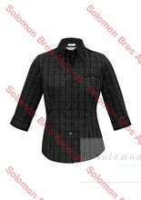 Load image into Gallery viewer, Show Ladies 3/4 Sleeve Blouse - Solomon Brothers Apparel