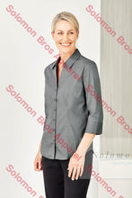 Load image into Gallery viewer, Sorrento Care Ladies 3/4 Sleeve Blouse - Solomon Brothers Apparel