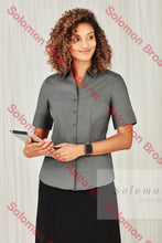 Load image into Gallery viewer, Sorrento Care Ladies Short Sleeve Blouse - Solomon Brothers Apparel