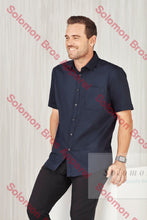 Load image into Gallery viewer, Sorrento Care Mens Short Sleeve Shirt - Solomon Brothers Apparel