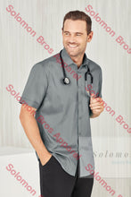 Load image into Gallery viewer, Sorrento Care Mens Short Sleeve Shirt - Solomon Brothers Apparel