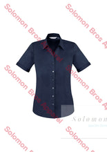 Load image into Gallery viewer, Sorrento Ladies Short Sleeve Blouse - Solomon Brothers Apparel