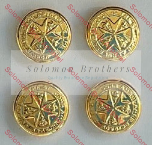 St. John Ambulance Brigade Buttons Gold