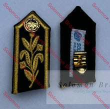 Load image into Gallery viewer, St. John Ambulance Chief Commissioner Gorget Shoulder Insignia