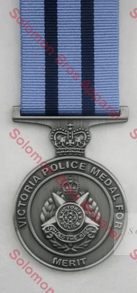 Victoria Police Medal For Merit Medals