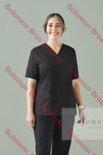 Load image into Gallery viewer, Womens Cotton Rich V-Neck Scrub Top Health & Beauty