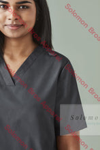 Load image into Gallery viewer, Womens Cotton Rich V-Neck Scrub Top Health & Beauty