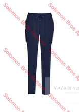 Load image into Gallery viewer, Womens Slim Leg Scrub Pant Midnight Navy / Xxsm Health & Beauty