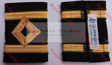 Load image into Gallery viewer, 2nd Electrical Technical Soft Epaulettes - Merchant Navy - Solomon Brothers Apparel
