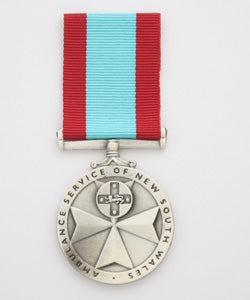 N.S.W. Ambulance Service Medal - Solomon Brothers Apparel