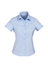Load image into Gallery viewer, Aspect Ladies Short Sleeve Blouse - Solomon Brothers Apparel