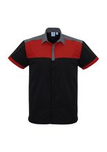 Load image into Gallery viewer, Contrast Mens Short Sleeve Shirt - Solomon Brothers Apparel