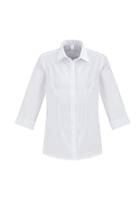 Load image into Gallery viewer, Monarch Ladies 3/4 Sleeve Blouse - Solomon Brothers Apparel