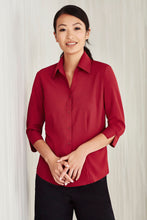 Load image into Gallery viewer, Haven Care Ladies 3/4 Sleeve Blouse - Solomon Brothers Apparel