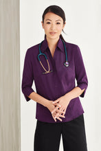 Load image into Gallery viewer, Haven Care Ladies 3/4 Sleeve Blouse - Solomon Brothers Apparel
