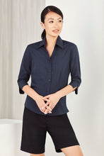 Load image into Gallery viewer, Haven Care Ladies 3/4 Sleeve Blouse - Solomon Brothers Apparel
