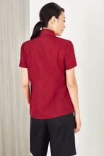 Load image into Gallery viewer, Haven Care Ladies Short Sleeve Blouse - Solomon Brothers Apparel