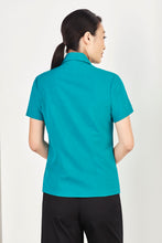 Load image into Gallery viewer, Haven Care Ladies Short Sleeve Blouse - Solomon Brothers Apparel