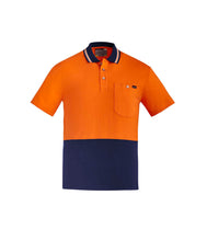 Load image into Gallery viewer, Mens Hi Vis Cotton S/S Polo - Solomon Brothers Apparel