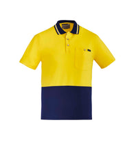 Load image into Gallery viewer, Mens Hi Vis Cotton S/S Polo - Solomon Brothers Apparel