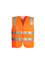 Load image into Gallery viewer, Unisex Hi Vis Zip Vest - Solomon Brothers Apparel