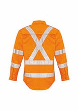 Load image into Gallery viewer, Mens Hi Vis X Back Taped Shirt - Solomon Brothers Apparel