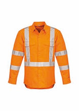 Load image into Gallery viewer, Mens Hi Vis X Back Taped Shirt - Solomon Brothers Apparel