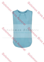 Load image into Gallery viewer, Abigail Womens Sleeveless Pleat Details Blouse - Solomon Brothers Apparel