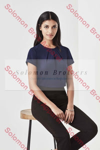 Adrienne Womens Short Sleeve Top - Solomon Brothers Apparel