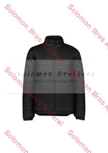 Load image into Gallery viewer, Aerial Mens Puffer Jacket Black / Sm Jackets
