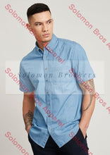 Load image into Gallery viewer, Anchor Mens Short Sleeve Shirt - Solomon Brothers Apparel
