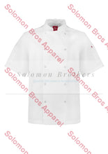 Load image into Gallery viewer, Appetite Vented S/s Chef Jacket Mens White / Xsm Jackets
