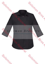 Load image into Gallery viewer, Ashley Womens 3/4 Sleeve Blouse - Solomon Brothers Apparel
