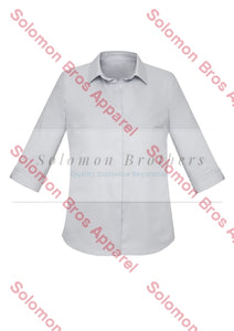 Ashley Womens 3/4 Sleeve Blouse - Solomon Brothers Apparel