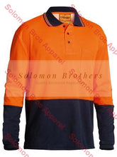 Load image into Gallery viewer, Bisley  2 Tone Hi Vis Polo Shirt - Long Sleeve - Solomon Brothers Apparel
