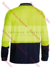 Load image into Gallery viewer, Bisley  2 Tone Hi Vis Polo Shirt - Long Sleeve - Solomon Brothers Apparel
