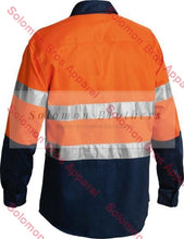 Load image into Gallery viewer, Bisley 2 Tone Hi Vis Shirt 3M Reflective Tape - Long Sleeve - Solomon Brothers Apparel
