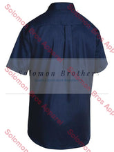 Load image into Gallery viewer, Bisley Original Cotton Drill Shirt S/S - Solomon Brothers Apparel