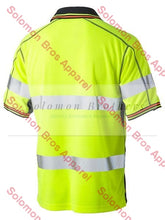 Load image into Gallery viewer, Bisley Taped Two Tone Hi Vis Polyester Mesh Short Sleeve Polo Shirt - Solomon Brothers Apparel
